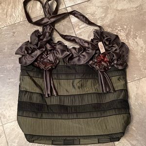 COPY - NWOT Ruffled Shoulder Purse